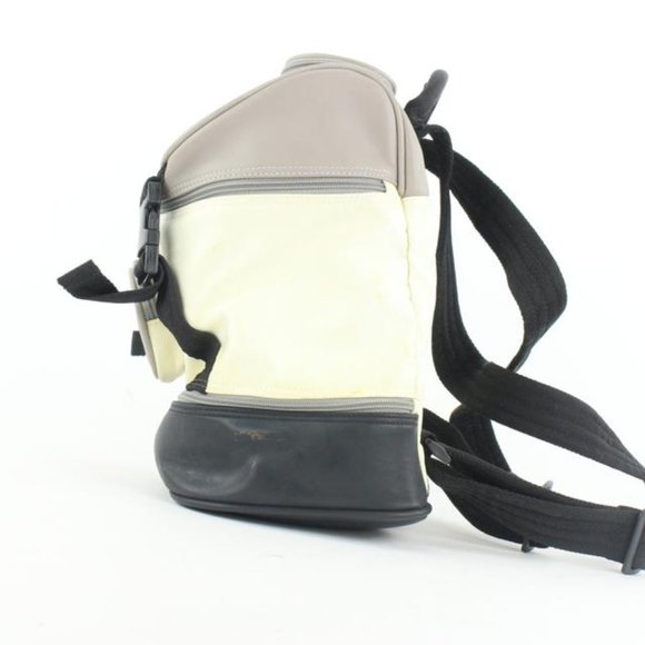 Chanel Grey Black CC Logo Sports Backpack 322cas51 display picture 3